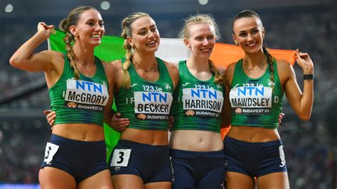 Ireland Finish 8th In 4x4oo Womens Relay Final At World Athletics