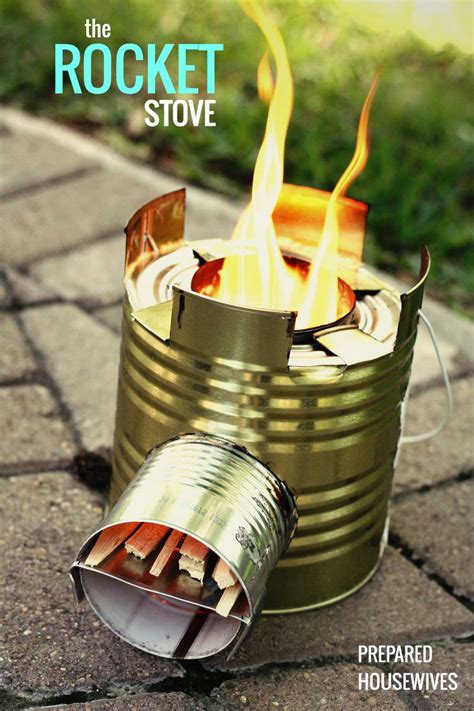 It seems that not a day goes by without a new diy rocket stove tutorial appearing online. Tin Can DIY Rocket Stove - LPC Survival
