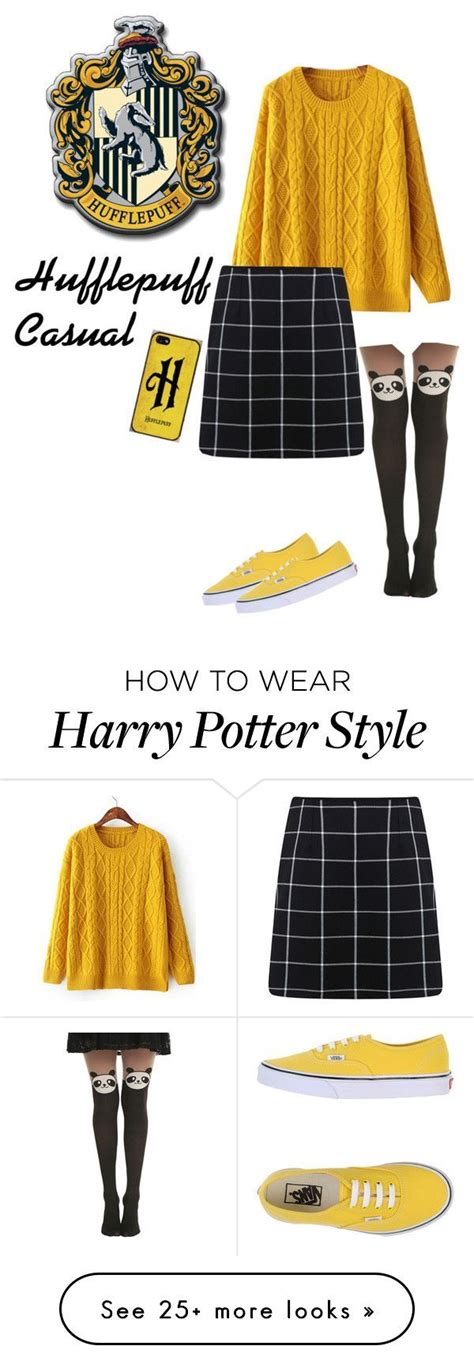 Hufflepuff Casual Outfit By Amypaul713 On Polyvore Featuring Miss
