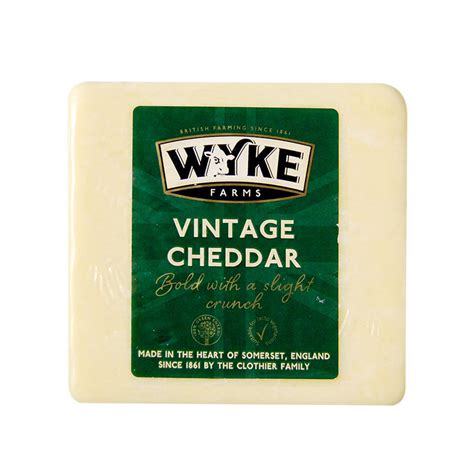 Wyke Farm Ivy＇s Vintage Reserve Cheddar Cheeseguangzhou Grocery