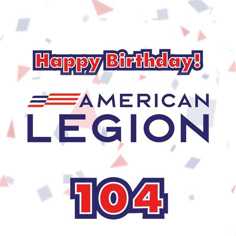 Happy 104th Birthday Granby American Legion Post 266 Facebook