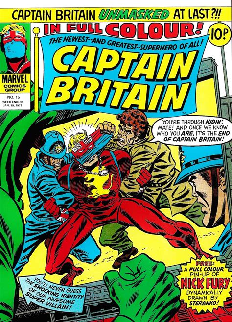 Captain Britain Vol 1 15 Albion British Comics Database Wiki Fandom