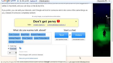 how to chat with girls only on omegle 2018 youtube