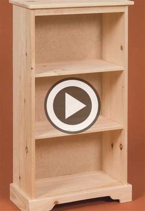 Diydon't settle for the status quo: Diy Bookcase Plans - Do It Yourself - Video Tutorial #woodplans