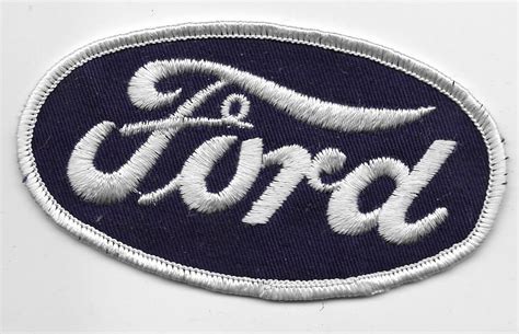 Ford Script Logo Patch Houseospeed