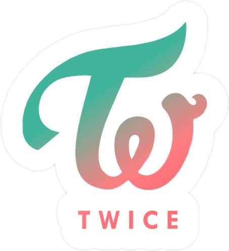Twice logo png is about is about twice, kpop, logo, cheer up, miss a. twice logo multicolor jihyo dahyun jeongyeon chaeyoung...