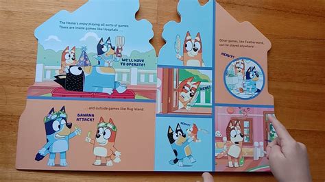 bluey at home with the heelers picturebook storytime bluey youtube