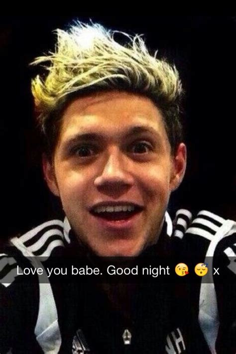 Imagine Getting This Snapchat From Your Boyfriend Niall Niall Horan