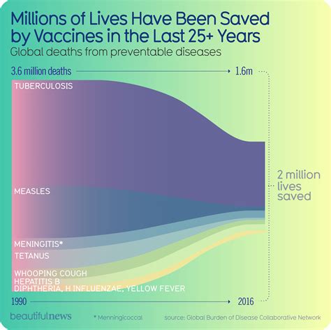 Millions Of Lives Have Been Saved By Vaccines In The Last 25 Years