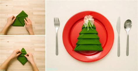 How To Make Christmas Tree Napkin Fold All Steps Diy