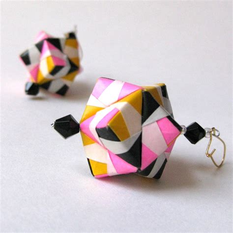 Origami Maniacs Handmade Origami Earrings