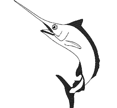 Desenho De Peixe Espada Pintado E Colorido Por Usu Rio N O Registrado O
