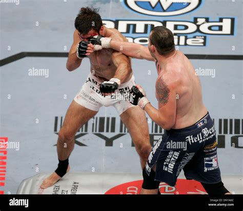 July 8 2006 Tim Sylvia Connects With A Punch Against Andrei Arlovski Sylvia Wins The Fight By