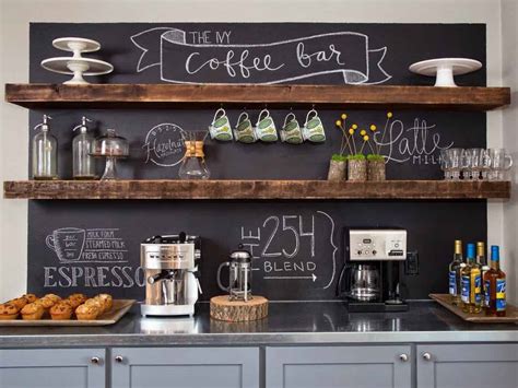 20 Coffee Station Ideas To Make Caffeine Addicts Happy Unhappy Hipsters