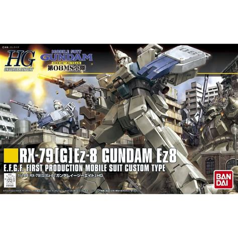 BANDAI MOBILE SUIT GUNDAM The 08th MS Team High Grade Gundam Ez 8