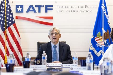 Photo Ag Garland Announces Trafficking Strike Forces At Atf