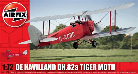A Airfix De Havilland Tiger Moth