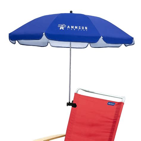Buy Ammsun Chair Umbrella With Universal Clamp 43 Inches Upf 50