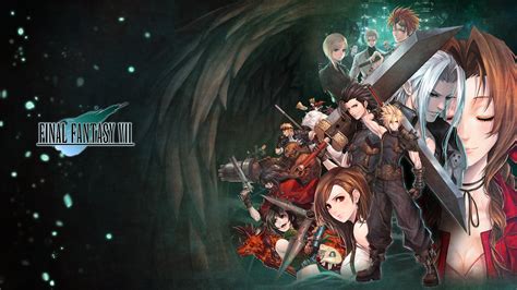Wallpaper Video Games Anime Artwork Final Fantasy Vii Screenshot
