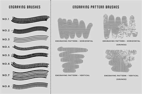 Artstation Vintage Engraving Procreate Brushes Brushes