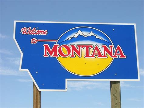 Welcome To Montana Signs Pinterest
