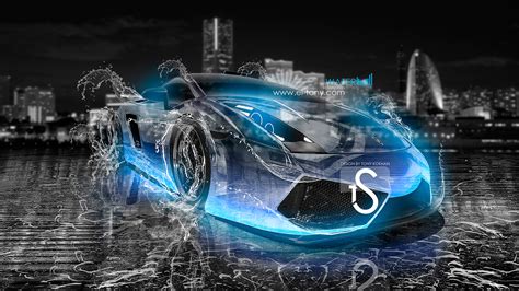 14 Sports Neon Cool Car Wallpapers Png