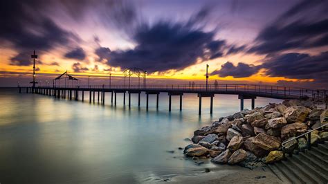 Sunset Ghosts At Brighton Jetty Ardash Muradian Flickr