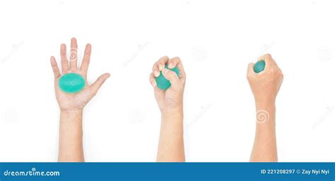 Hand Exercise Round Ball Hand Grip Squeeze Ball For Strength Stress