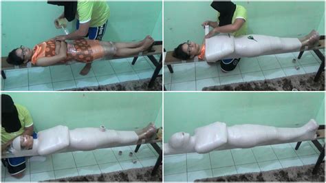 Mummification Bdsm Videos A Beautiful Girl Is Mummified And Has A Ball Gag In Her Mouth Rm0092 Mkv