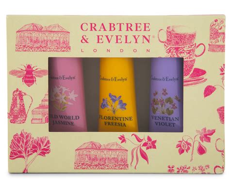 Crabtree And Evelyn Hand Therapy 3 Piece T Set Au