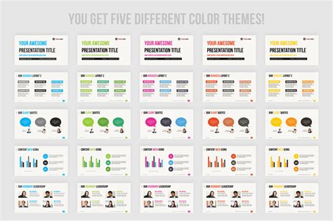 Powerpoint Color Templates