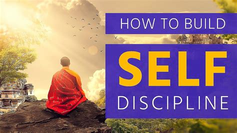 How To Build Self Discipline Important Insights For Building Your