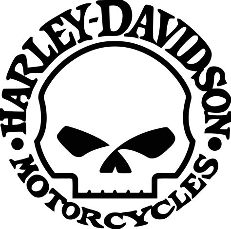 Harley Davidson Skull Logo Vector At Collection Of