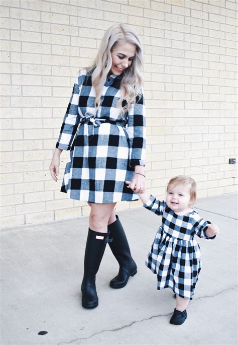 Mommy And Me Dresses Fall Matching Outfits For Mommy And Daughter