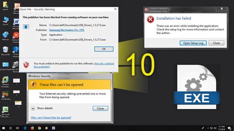 How To Fix Exe Setup Files Not Opening In Windows 10