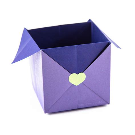 How To Make An Easy Origami Packaging Box Folding Instructions