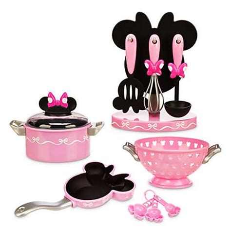 Disney Minnie Mouse Cooking Set Exclusive Playset 2015 Set 3 Toywiz