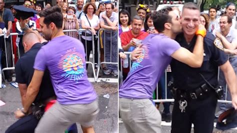 Nypd Officer Gets Down At Gay Pride Parade Abc Houston