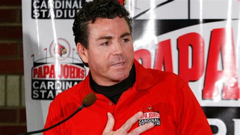 John Schnatter Concerned About Papa Johns Louisville Relationship