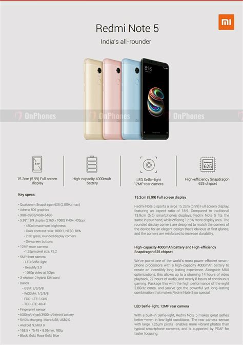Les Xiaomi Redmi Note 5 Et Note 5 Pro Sont Officialisés à Des Prix Très