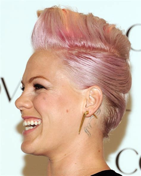 Pink Singer With Pink Hair