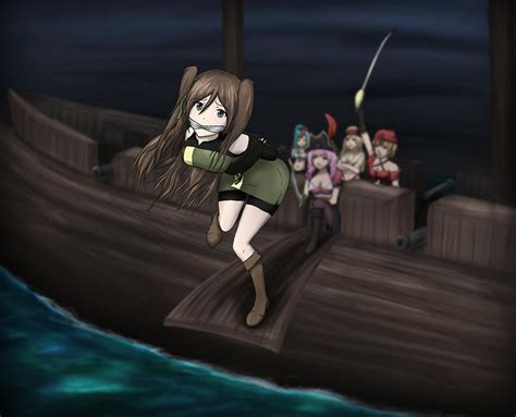 suki walks the plank by kendrian on deviantart