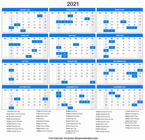 Editable Jewish Calendar 2021 Calendar Template Printable