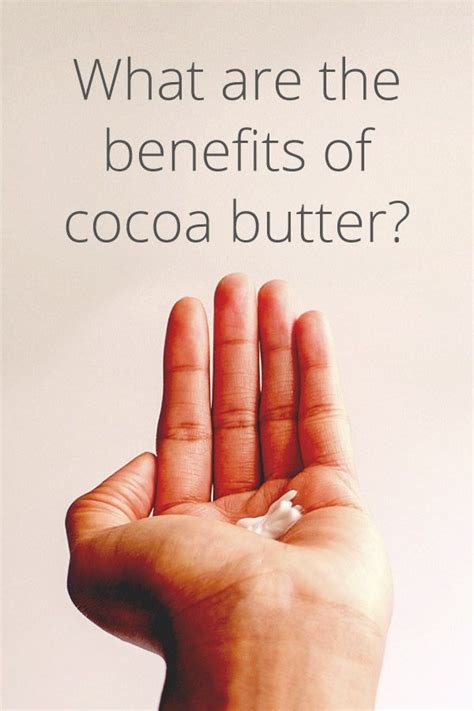 Everything You Need To Know About Cocoa Butter Beauty Skin Care Health And Beauty Best Body