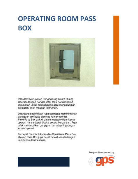 PDF Brosur Pass Box DOKUMEN TIPS