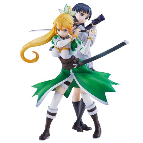 Sword Art Online Leafa And Suguha Kirigaya 2 Figures Set Union Creative