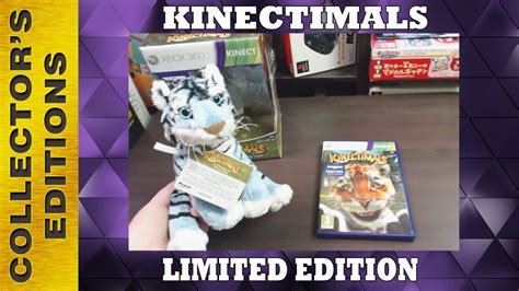 Kinectimals Limited Edition With Maltese Tiger Plush Toy Xbox 360