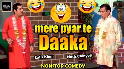 Mere Pyar Te Daaka Nasir Chinyoti And Zafri Khan Full Comedy Clip 2020