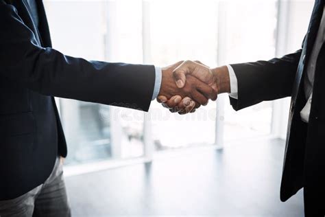 Handshake Collaboration And Hands Of Business People In Office For
