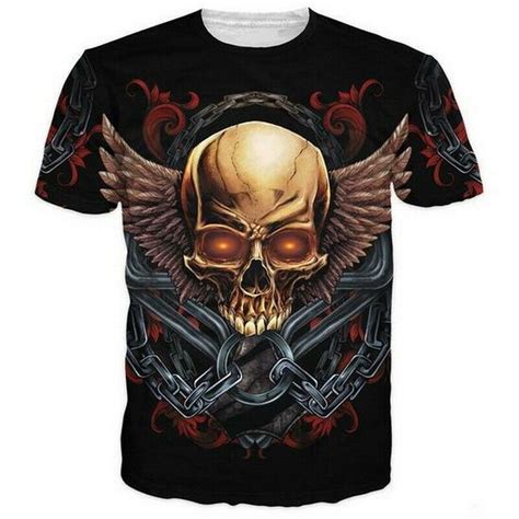 Cool Skull T Shirt Casual T Shirts Tshirt Designs Skull Tshirt